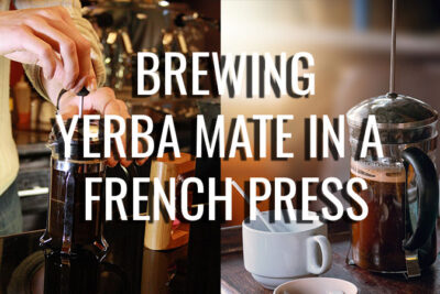how to brew Yerba Mate in a French Press (Cafetiere)