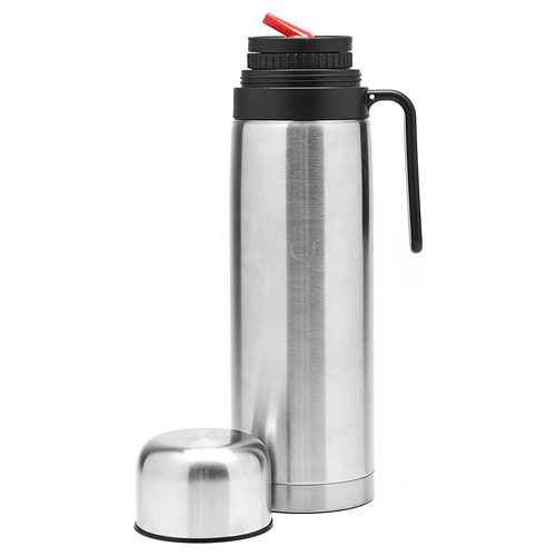 stainless steel thermos with straw for south american mate teas