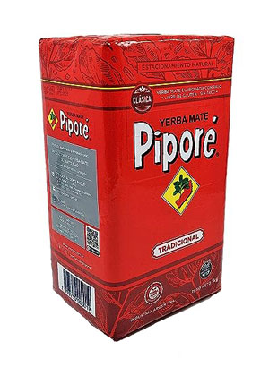 pack of yerba mate tea mix from the Pipore brand